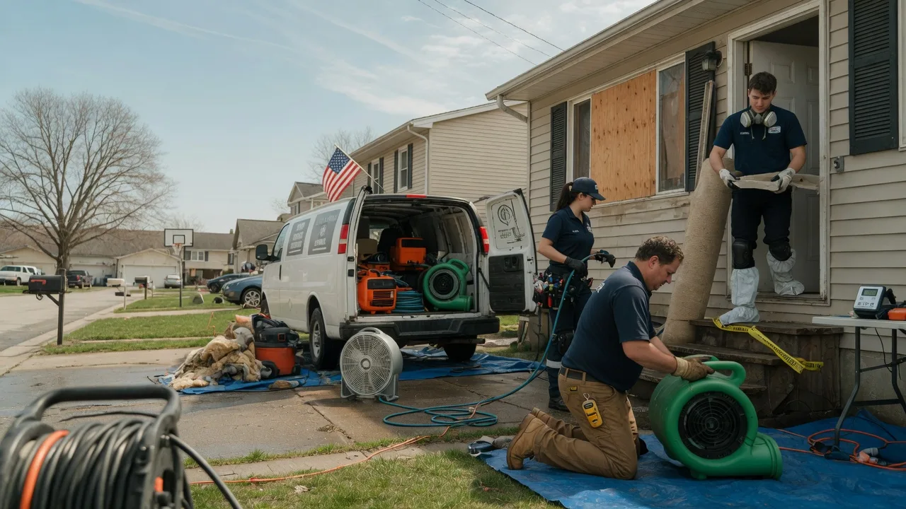 Water Damage Restoration in Masonville, IA near me